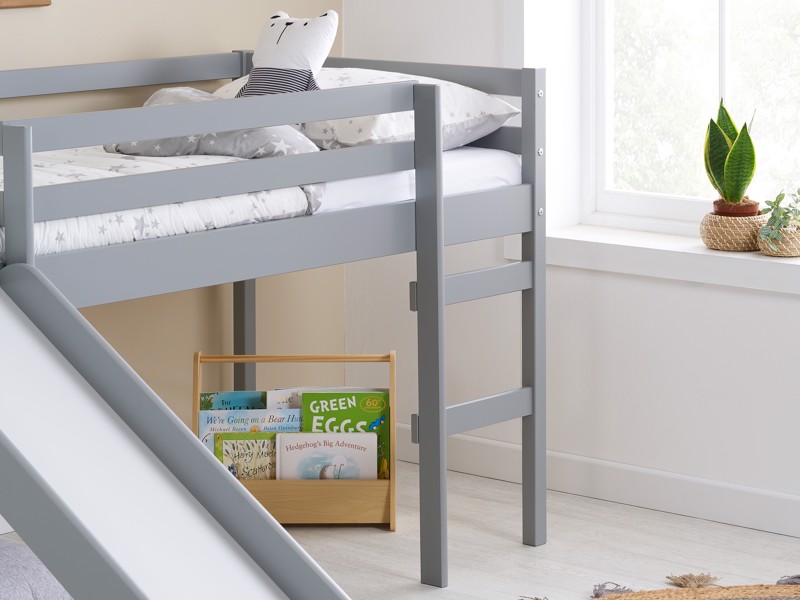 Land Of Beds Percy Grey Wooden Kids Bed6