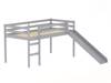 Land Of Beds Percy Grey Wooden Kids Bed7