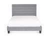 Land Of Beds Arley Grey Fabric Bed Frame3