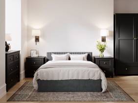 Land Of Beds Mia Silver Grey Fabric Ottoman Bed1