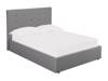 Land Of Beds Ava Grey Fabric Double Ottoman Bed2