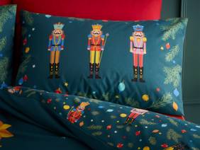 Catherine Lansfield Christmas Nutcracker Duvet Cover Set2
