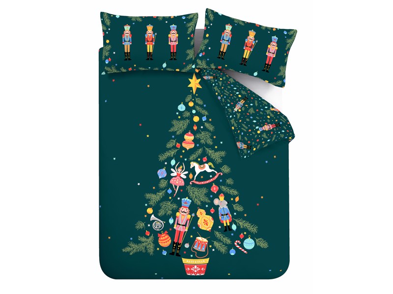 Catherine Lansfield Christmas Nutcracker Duvet Cover Set4