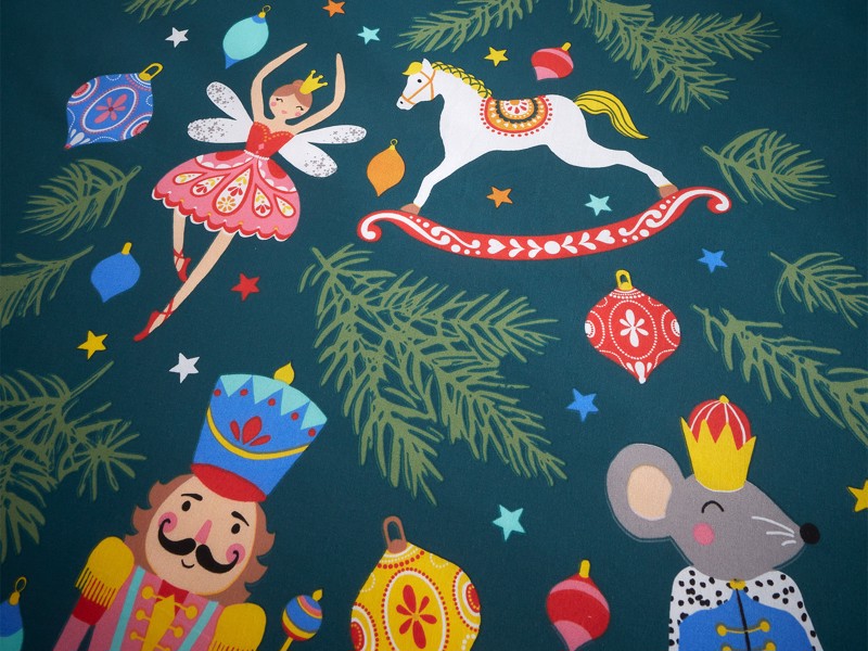 Catherine Lansfield Christmas Nutcracker Double Duvet Cover Set6