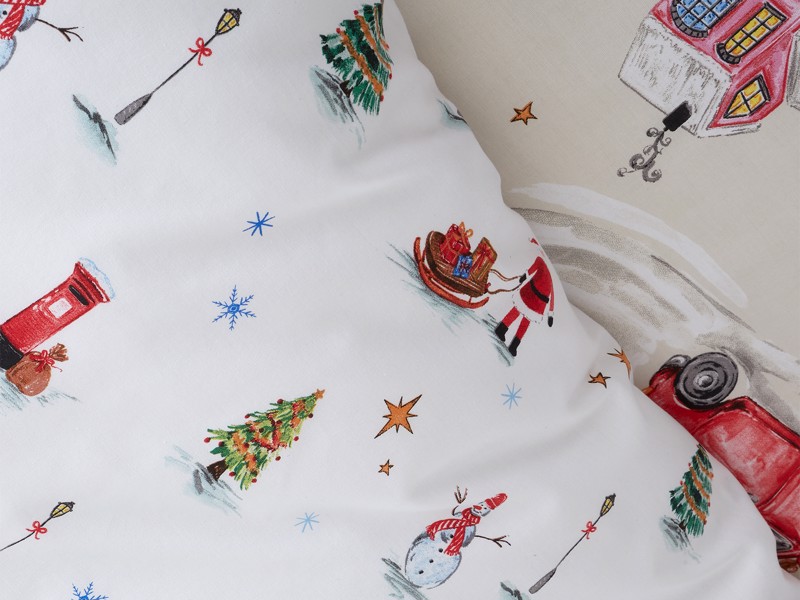 Catherine Lansfield Christmas Town Duvet Cover Set5