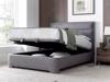 Land Of Beds Taylor Marbella Grey Fabric Ottoman Bed1