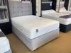 Relyon Double size - CLEARANCE - Ex-showroom - Silver Titan Headboard and Pure Natural 1600 Divan Bed1