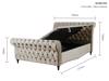 Land Of Beds Winchester Fabric Ottoman Bed8