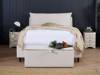 Land Of Beds Amalfi Fabric Double Ottoman Bed4