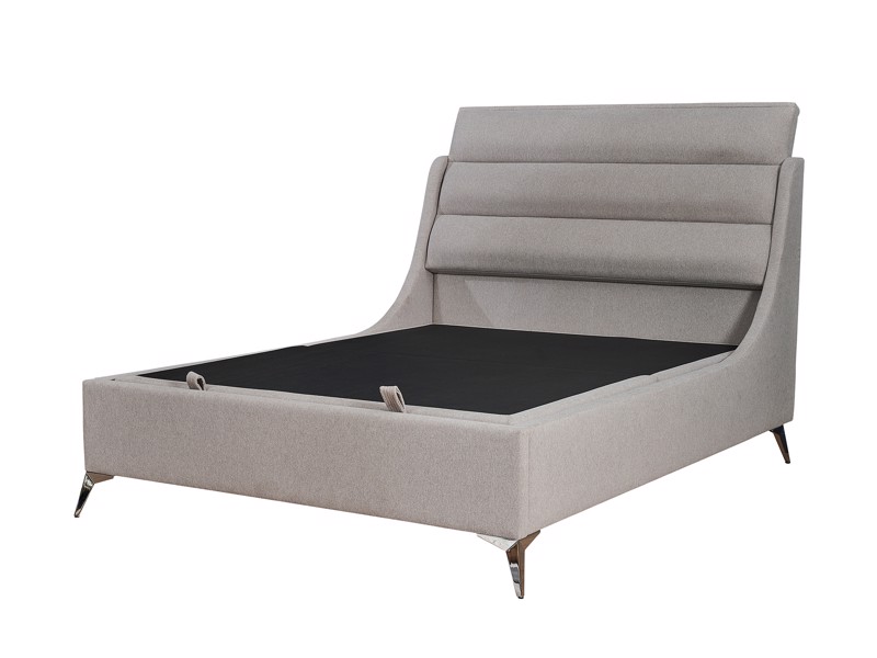Land Of Beds Sorento Fabric Double Ottoman Bed5