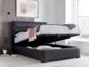 Land Of Beds Taylor Slate Fabric Ottoman Bed3