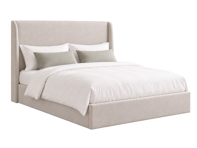 Land Of Beds Eden Beige Fabric Ottoman Bed5