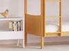 Land Of Beds Seville Oak Finish Wooden Single Bunk Bed4