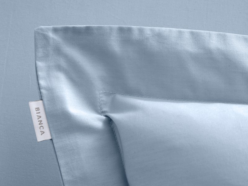 Bianca Fine Linens Cotton Blue Pillowcases6