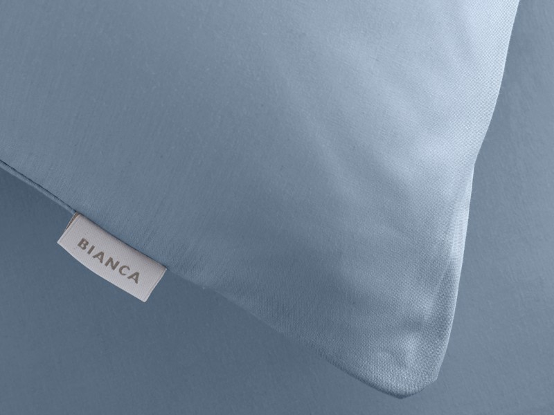 Bianca Fine Linens Cotton Blue Pillowcases7