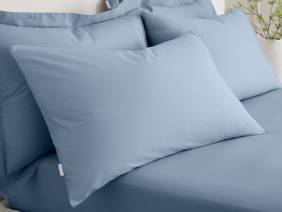 Bianca Fine Linens Cotton Blue Pillowcases5