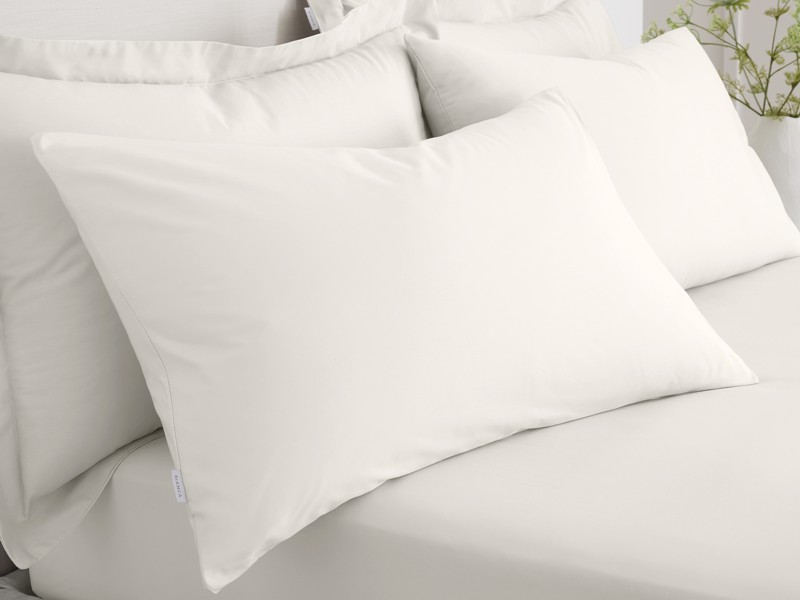 Bianca Fine Linens Cotton Cream Pillowcases7