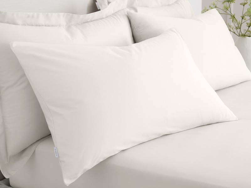 Bianca Fine Linens Cotton Cream Pillowcases5