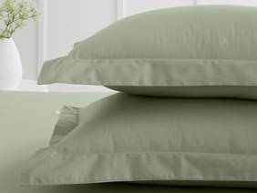 Bianca Fine Linens Cotton Sage Pillowcases2