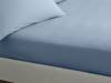 Bianca Fine Linens Cotton Blue Single Fitted Sheet3