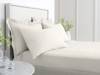 Bianca Fine Linens Cotton Cream Fitted Bed Sheet2