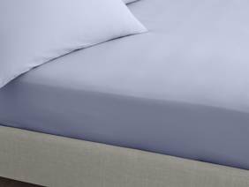 Bianca Fine Linens Cotton Lavender Fitted Bed Sheet3