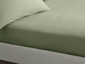 Bianca Fine Linens Cotton Sage Fitted Bed Sheet3