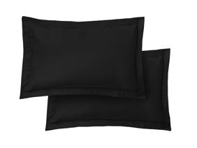 Bianca Fine Linens Cotton Sateen Black Pillowcases8