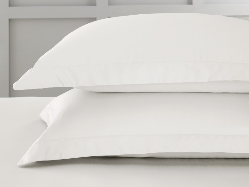 Bianca Fine Linens Cotton Sateen Cream Pillowcases2