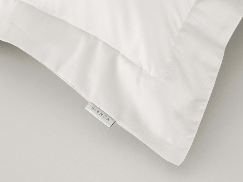 Bianca Fine Linens Cotton Sateen Cream Pillowcases5