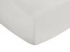 Bianca Fine Linens Cotton Sateen Cream Double Fitted Sheet1