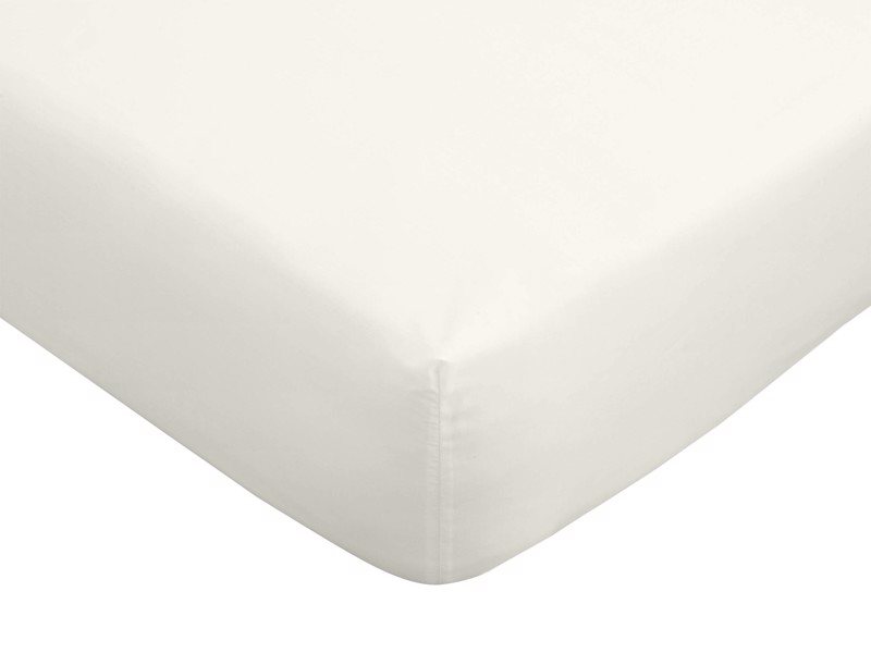 Bianca Fine Linens Egyptian Cotton Cream Fitted Sheet1