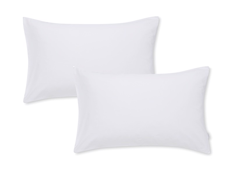 Bianca Fine Linens Cotton Tencel White Pillowcases3