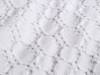 Bianca Fine Linens Waffle Cotton Circles White Duvet Cover Set4