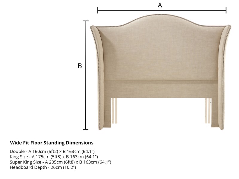 Dunlopillo Regal King Size Headboard4