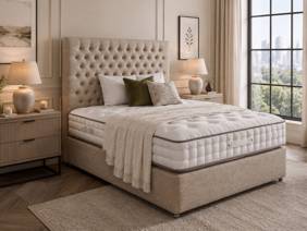 Lewis & Jones Brampton Deluxe Super King Size Zip & Link Mattress1