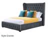 Land Of Beds Somerset Fabric Double Bed Frame4