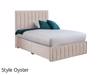Land Of Beds Lunar Grand Fabric Double Bed Frame4