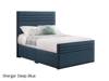 Land Of Beds Marina Fabric Double Bed Frame2