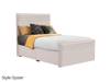 Land Of Beds Marina Fabric Double Bed Frame5