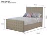 Land Of Beds Talia Fabric Double Bed Frame11