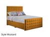 Land Of Beds Talia Fabric Double Bed Frame3