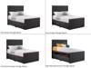 Land Of Beds Talia Fabric Super King Size Bed Frame7