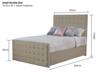 Land Of Beds Talia Fabric Super King Size Bed Frame8