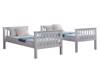 Land Of Beds Eliot Grey Wooden Bunk Bed5