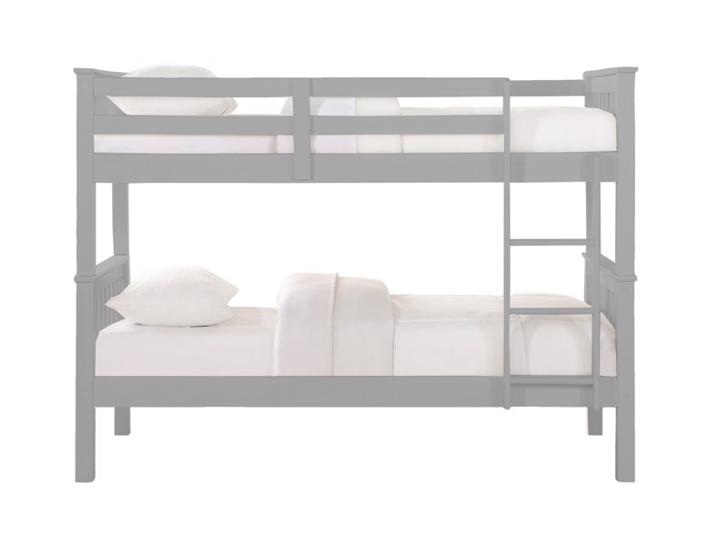 Land Of Beds Eliot Grey Wooden Bunk Bed3