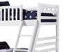 Land Of Beds Nocturne White Wooden Double Bunk Bed2