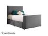 Land Of Beds Marina Fabric King Size TV Bed5