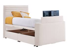 Land Of Beds Marina Fabric TV Bed5
