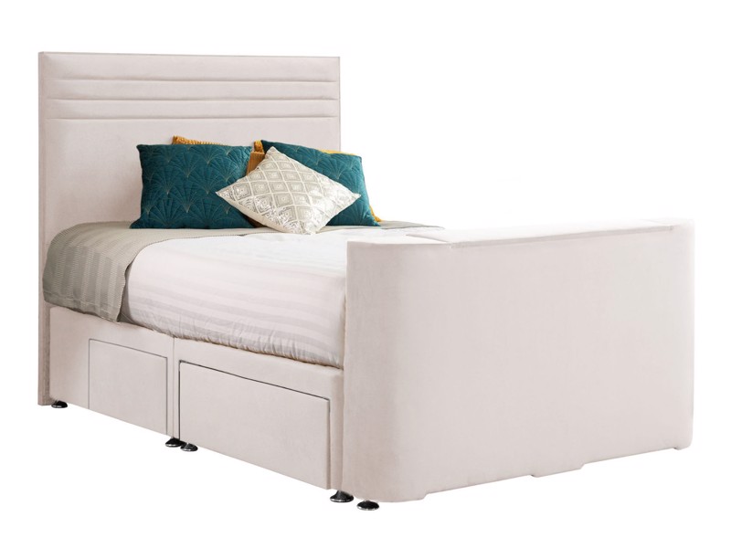 Land Of Beds Marina Fabric TV Bed4